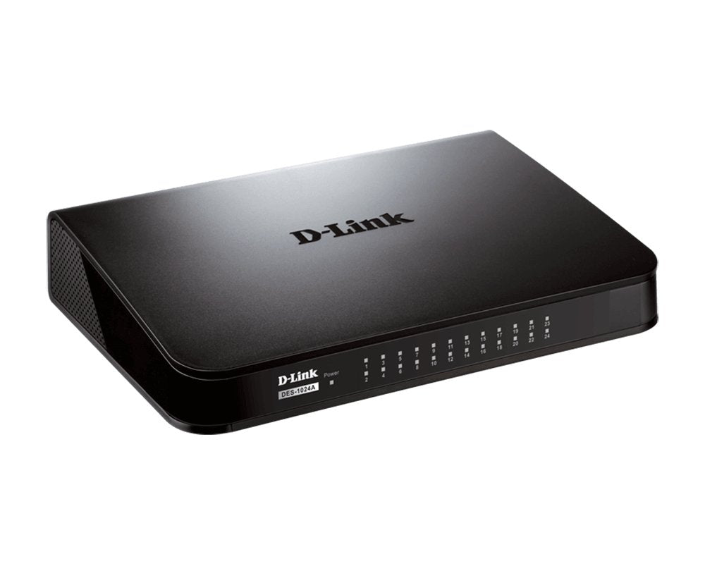 DES - 1024A 24 - Port 10/100 Switch | Gigahertz