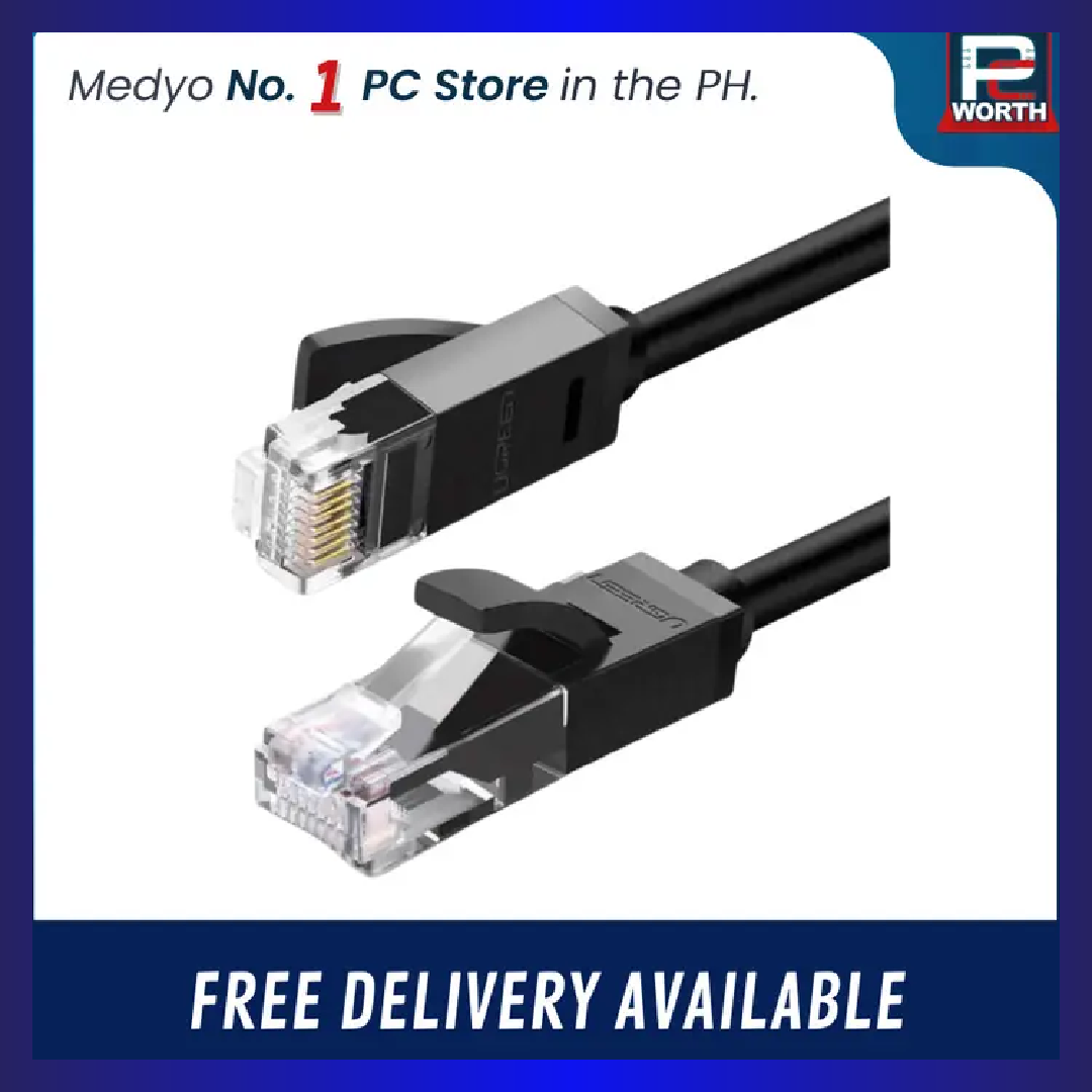 UGREEN NW102-20165 CAT6 UTP CABLE 15M BLACK