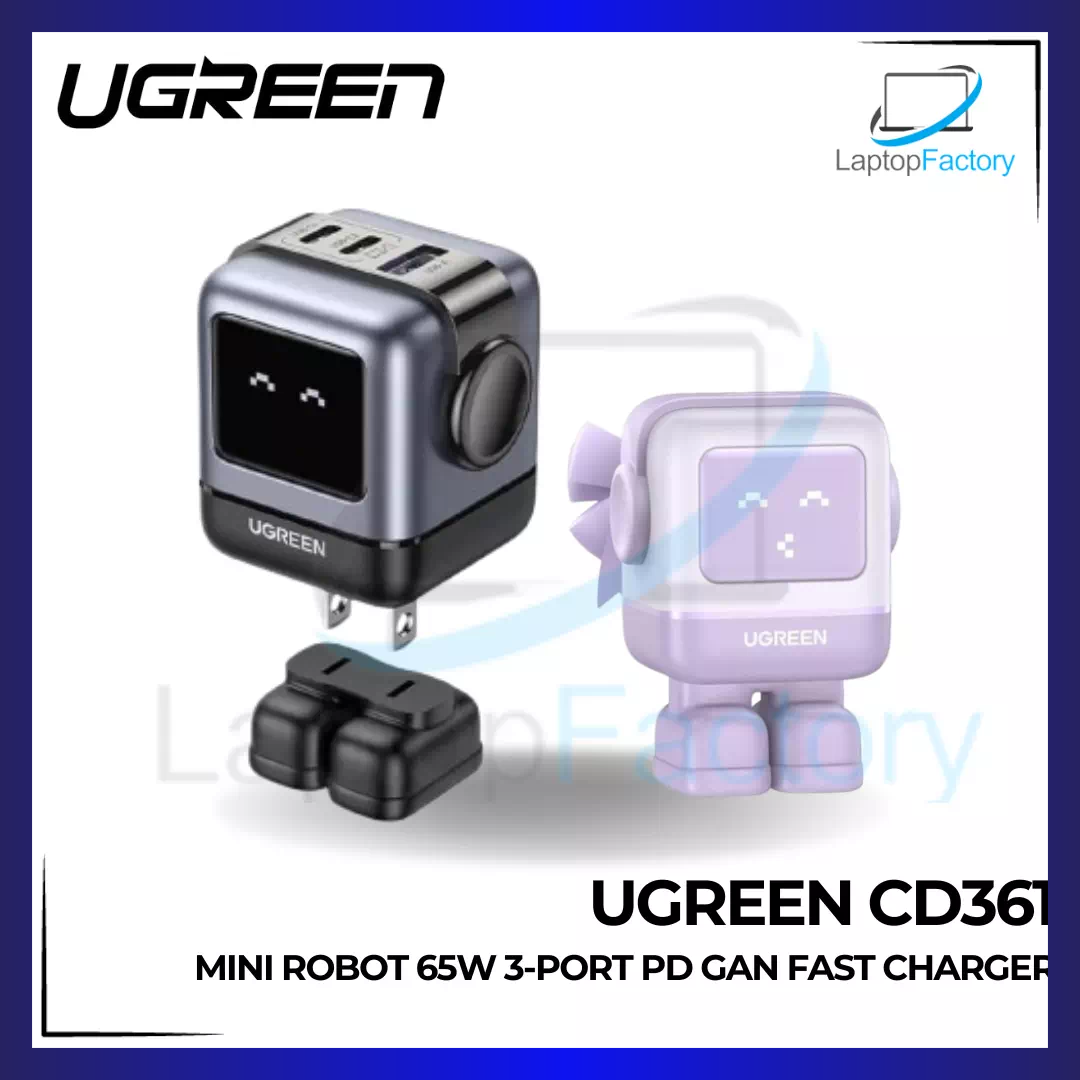 UGREEN CD361 Nexode RG 3-Port GaN Fast Charger 65W
