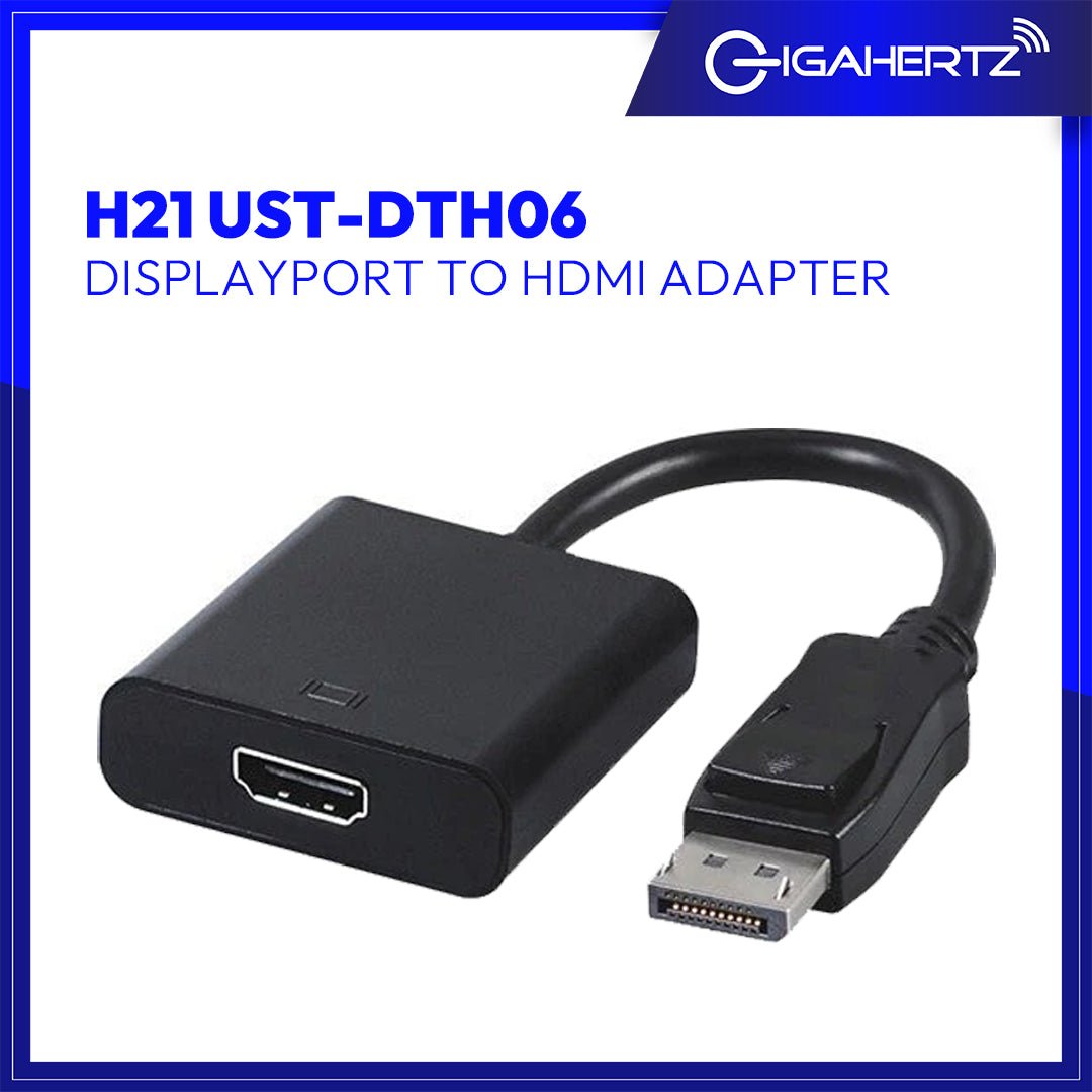 Gen H21 Displayport To HDMI Adapter UST - DTH06 | Gigahertz