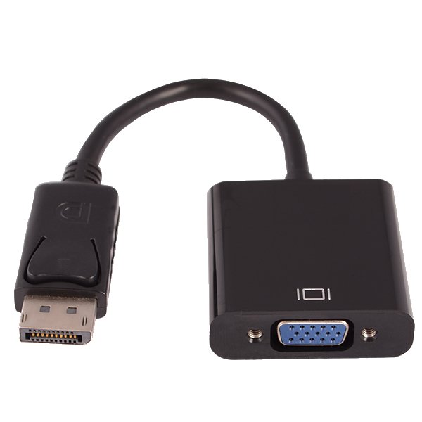 Gen H21 Displayport To VGA Female Adapter | Gigahertz