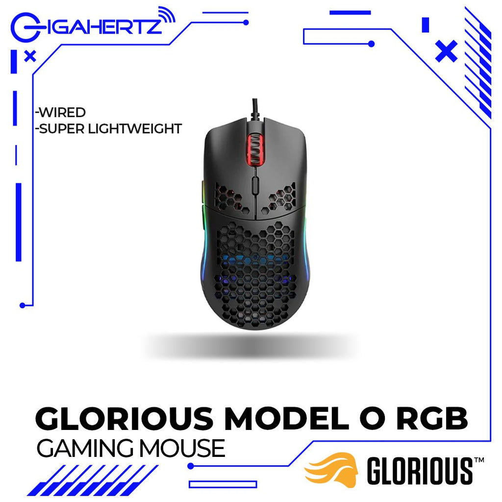 Glorious Model O RGB Gaming Mouse (Matte) Gigahertz