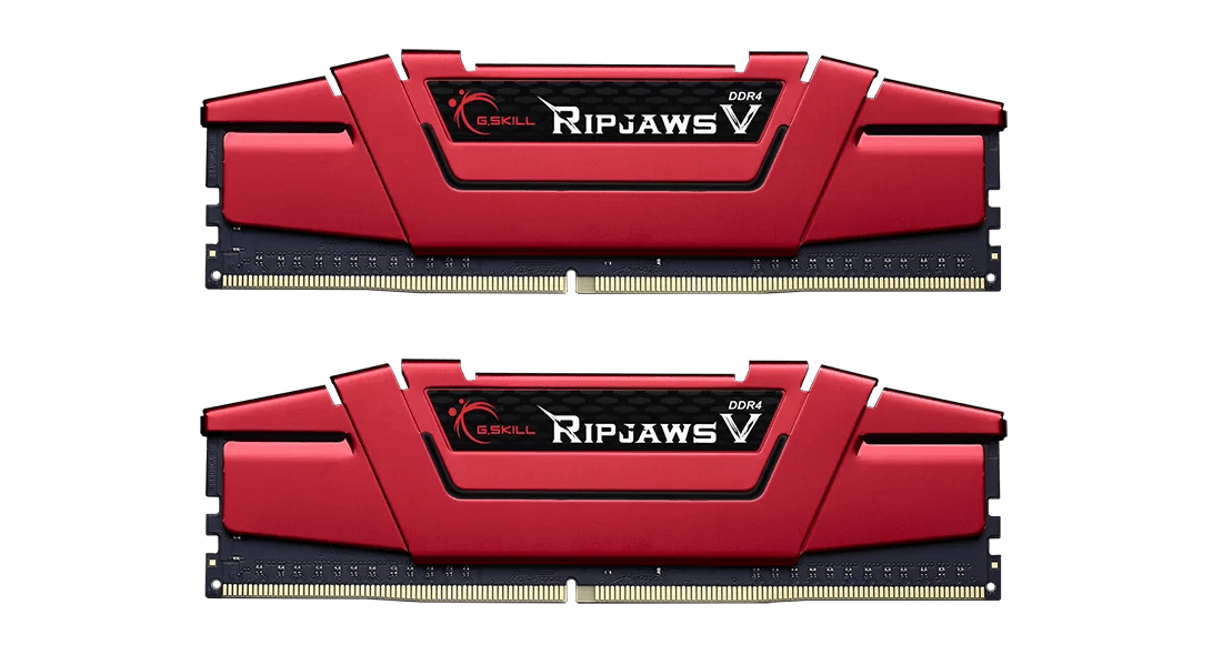 G.Skill F4 2400C15S 8/ 16GVK Ripjaws V Heatsink | Gigahertz
