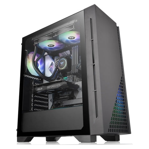 Thermaltake H330 Tempered Glass Mid-Tower Chassis CA-1R8-00M1WN-00