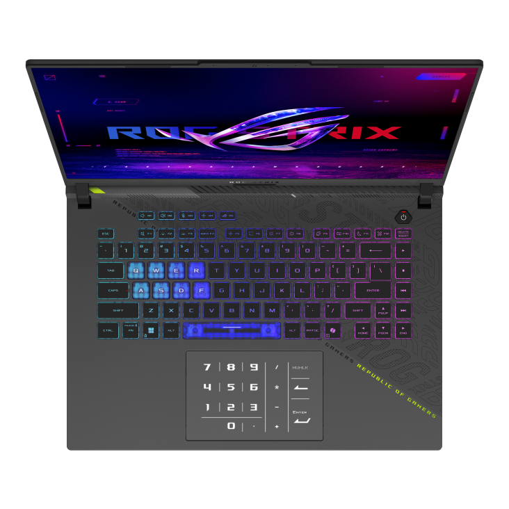 ROG Strix G16 (2025) G614 G614PW-TS163WSM | AMD Ryzen™ 9 8940HX | NVIDIA® GeForce RTX™ 5080 16GB GDDR7 | 1TB SSD | 16GB RAM | Windows 11 Home | Gray