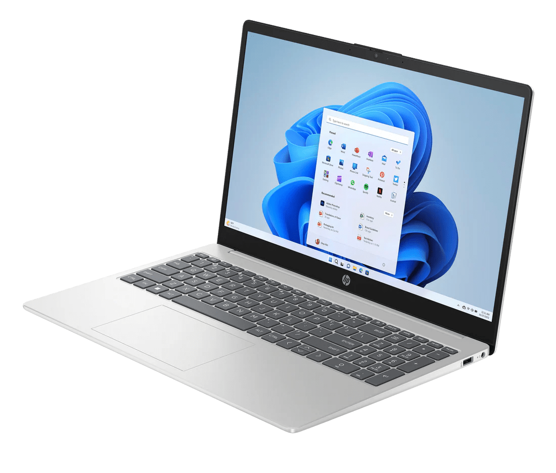 HP 15-fc0566AU (Natural Silver) 15.6-inch FHD, Ryzen 5 7520U | 16GB | 512GB SSD | AMD Radeon Graphics | Windows 11 | GigaHertz