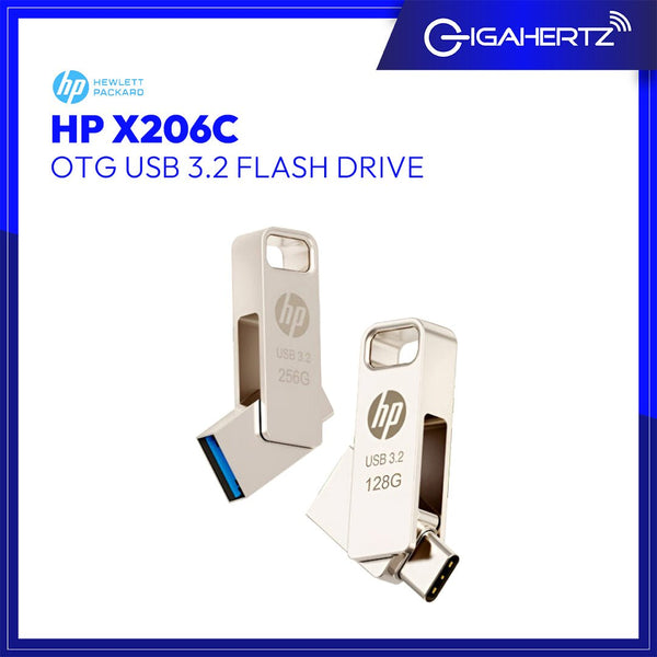 Pen Drive HP 64GB OTG - Tipo-C E Tipo-A, Metallico, USB 3.2, Per Smartphone E PC - Foto 8