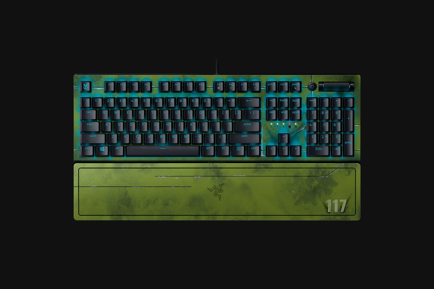 Razer BlackWidow V3 Mechanical Gaming Keyboard - Halo Infinite Edition