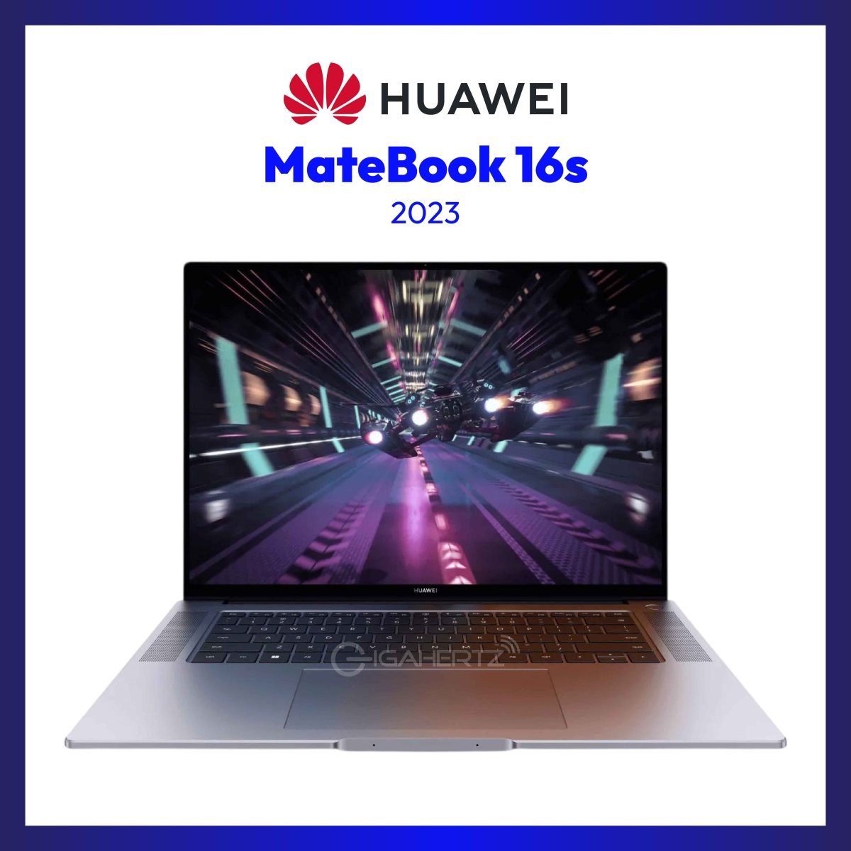 Huawei MateBook 16s 2023 | 16" IPS | i9-13900H | Iris® Xᵉ Graphics | 16 GB RAM | 1 TB SSD | WIN 11 | GigaHertz