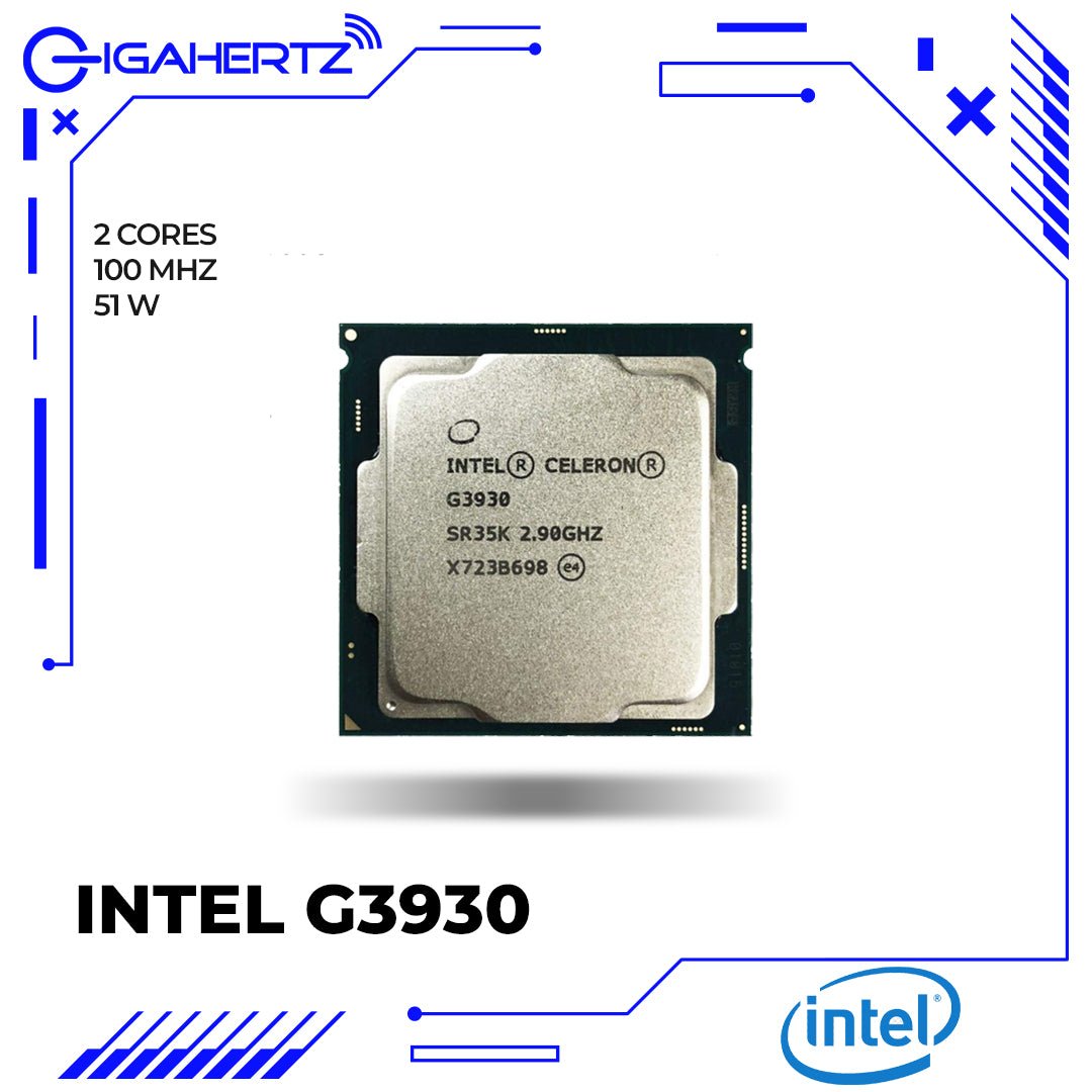 Intel® Celeron® Processor G3930 | Gigahertz