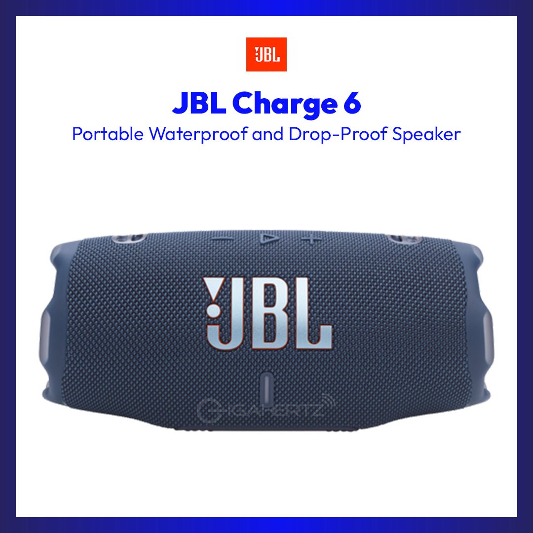 JBL Charge 6 (Blue) | GigaHertz