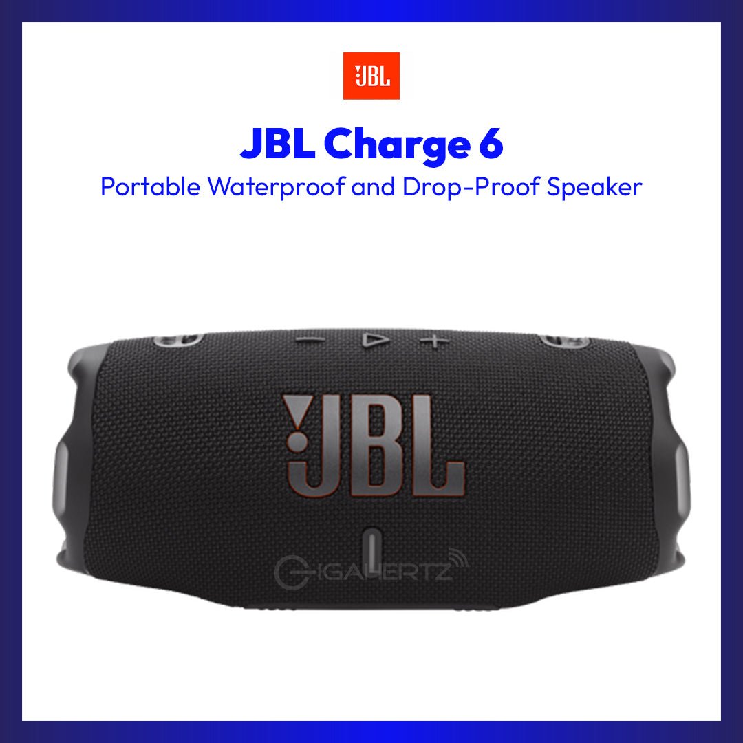 JBL Charge 6 (Funky Black) | GigaHertz