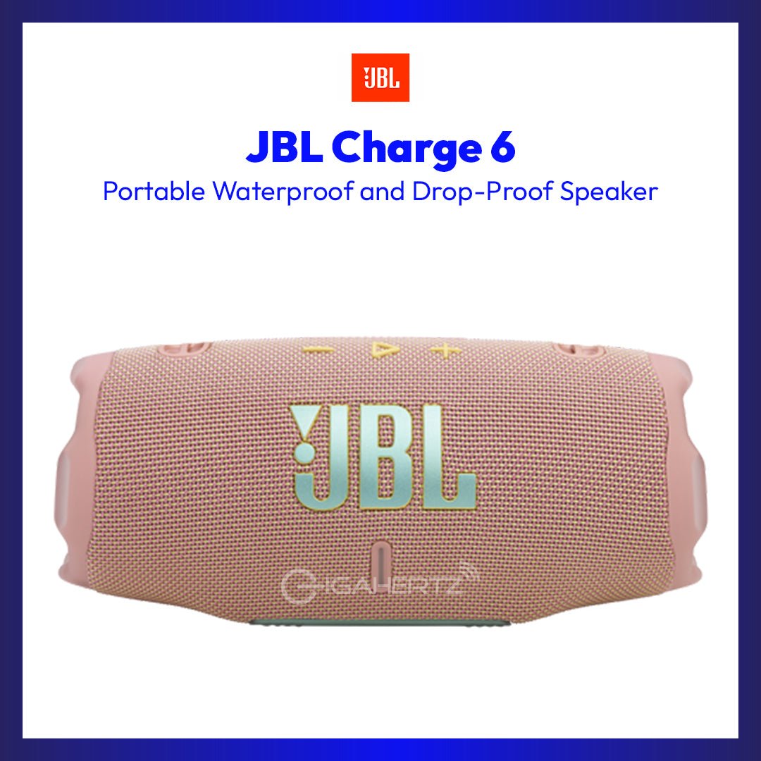 JBL Charge 6 (Pink) | GigaHertz