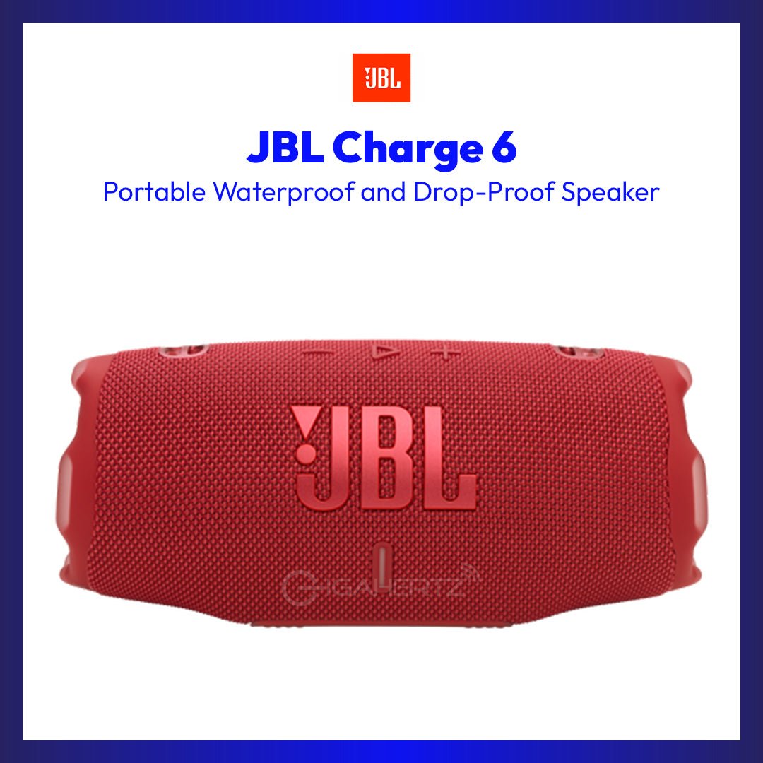 JBL Charge 6 (Red) | GigaHertz