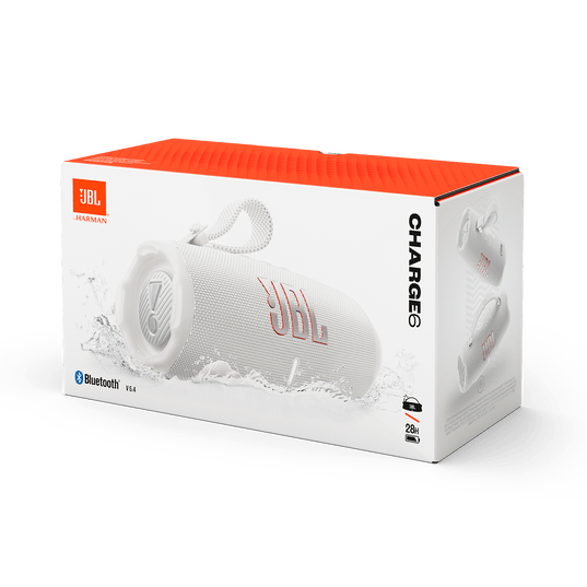 JBL Charge 6 (White) | GigaHertz