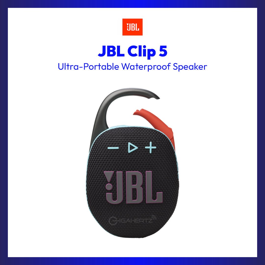 JBL Clip 5 (Black/Orange) | GigaHertz