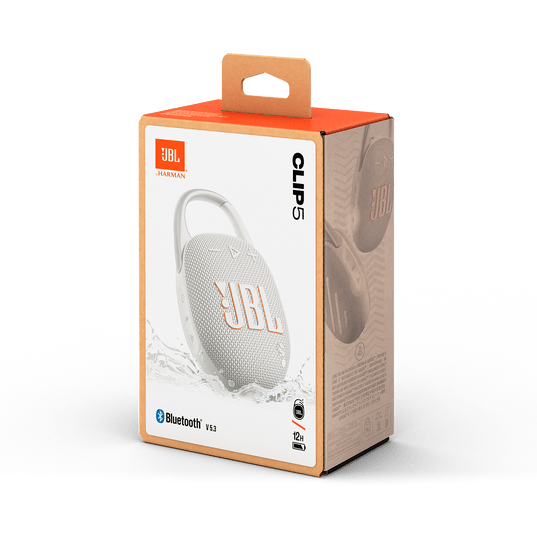 JBL Clip 5 (White) | GigaHertz