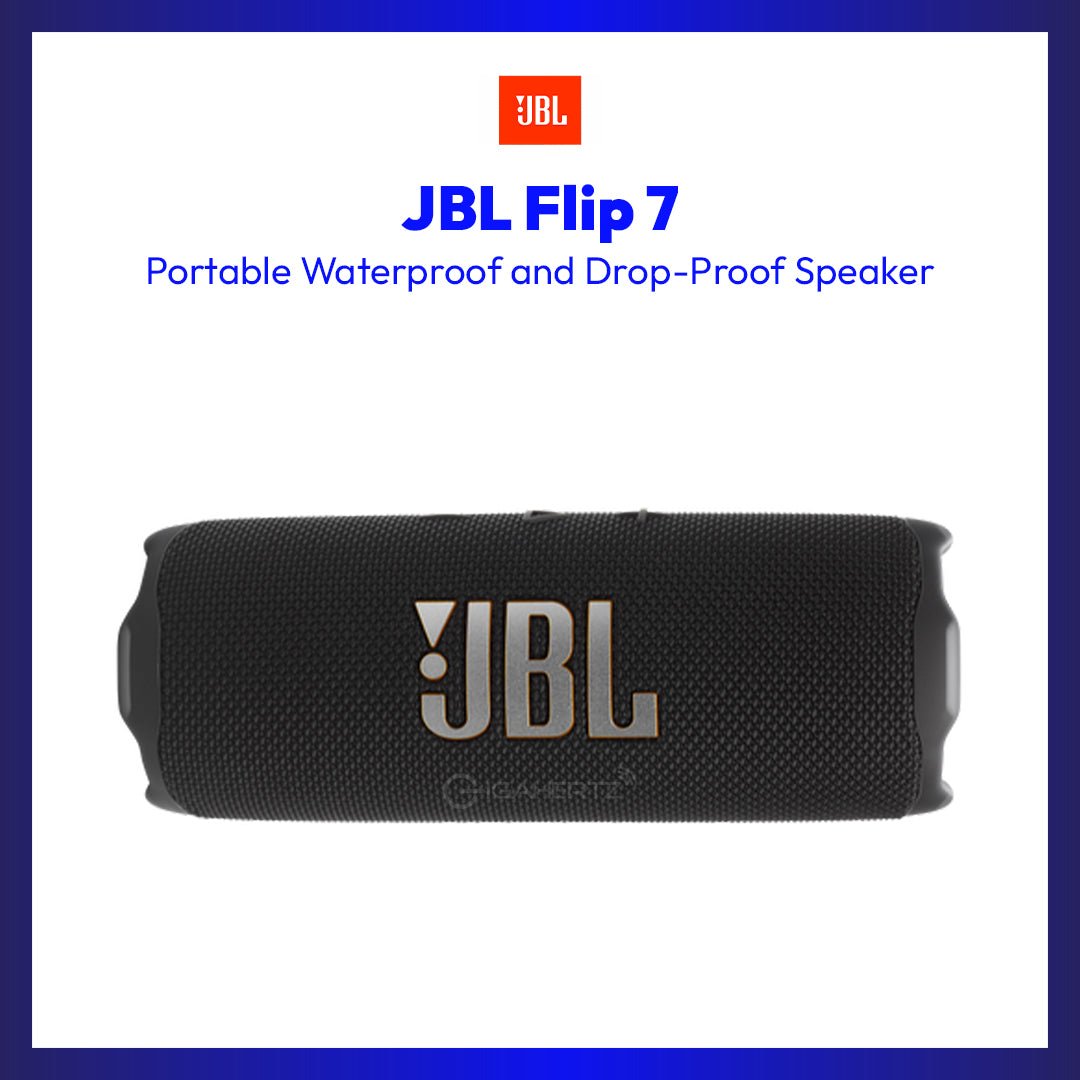 JBL Flip 7 (Black) | GigaHertz