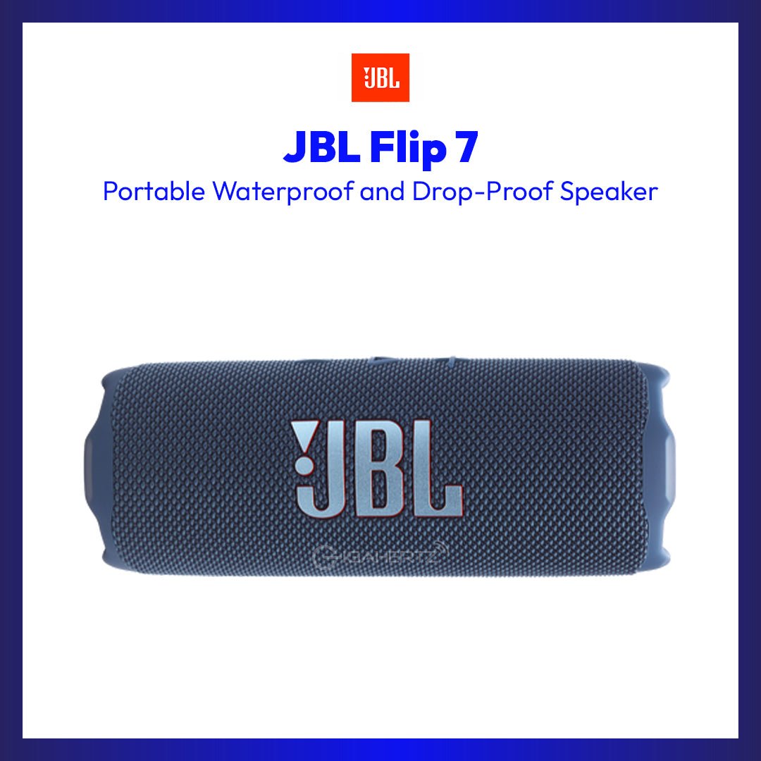 JBL Flip 7 (Blue) | GigaHertz