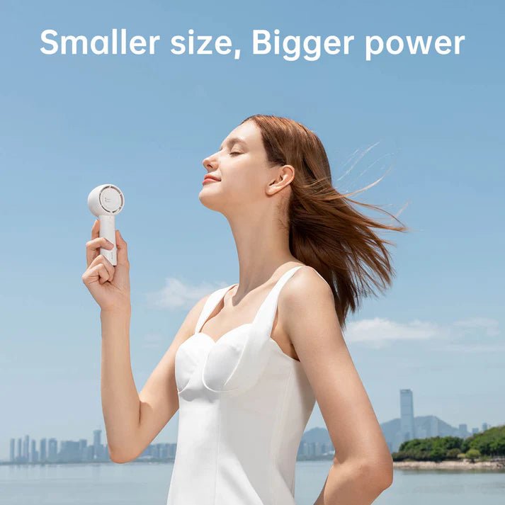JisuLife Handheld Fan Life5 (White) | GigaHertz
