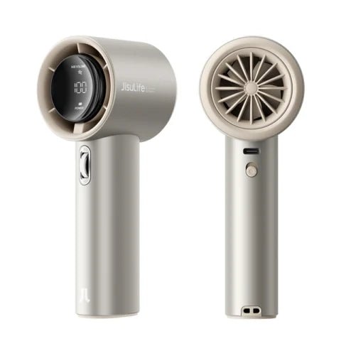 JisuLife Pro 1S (FA53 PRO) 5000mAh Handheld Fan (Brown) | GigaHertz