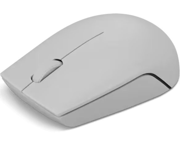 Lenovo 300 Wireless Compact Mouse (Arctic Grey) with battery | GigaHertz