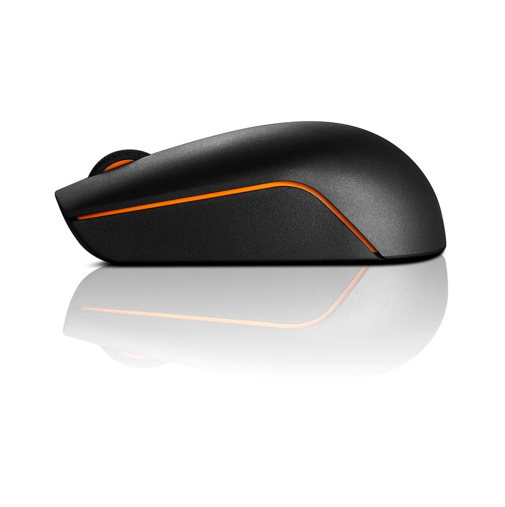 Mouse Wireless Lenovo 300 Compact – Design Tascabile, Batteria 12 Mesi, Cloud Grey