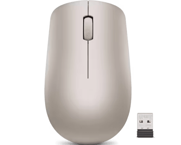 Lenovo 530 Wireless Mouse (Almond) | GigaHertz