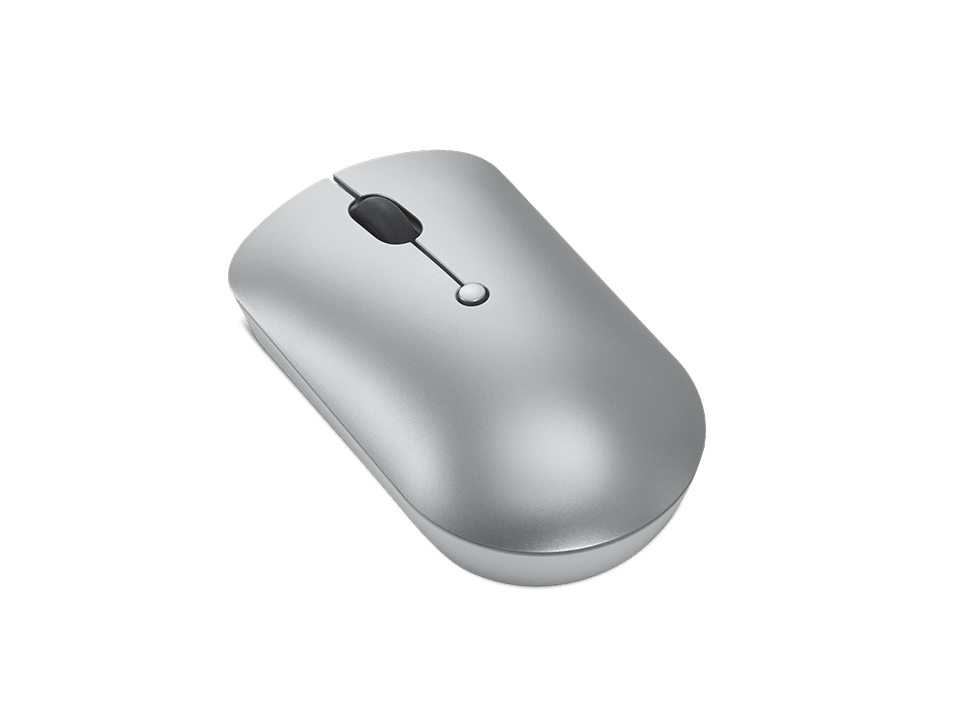Lenovo 540 USB-C Wireless Mouse (GY51D20869) | 2.4GHz Wireless | USB-C Unified Pairing Receiver | Up to 2400 DPI Optical Sensor | Cloud Grey | GigaHertz