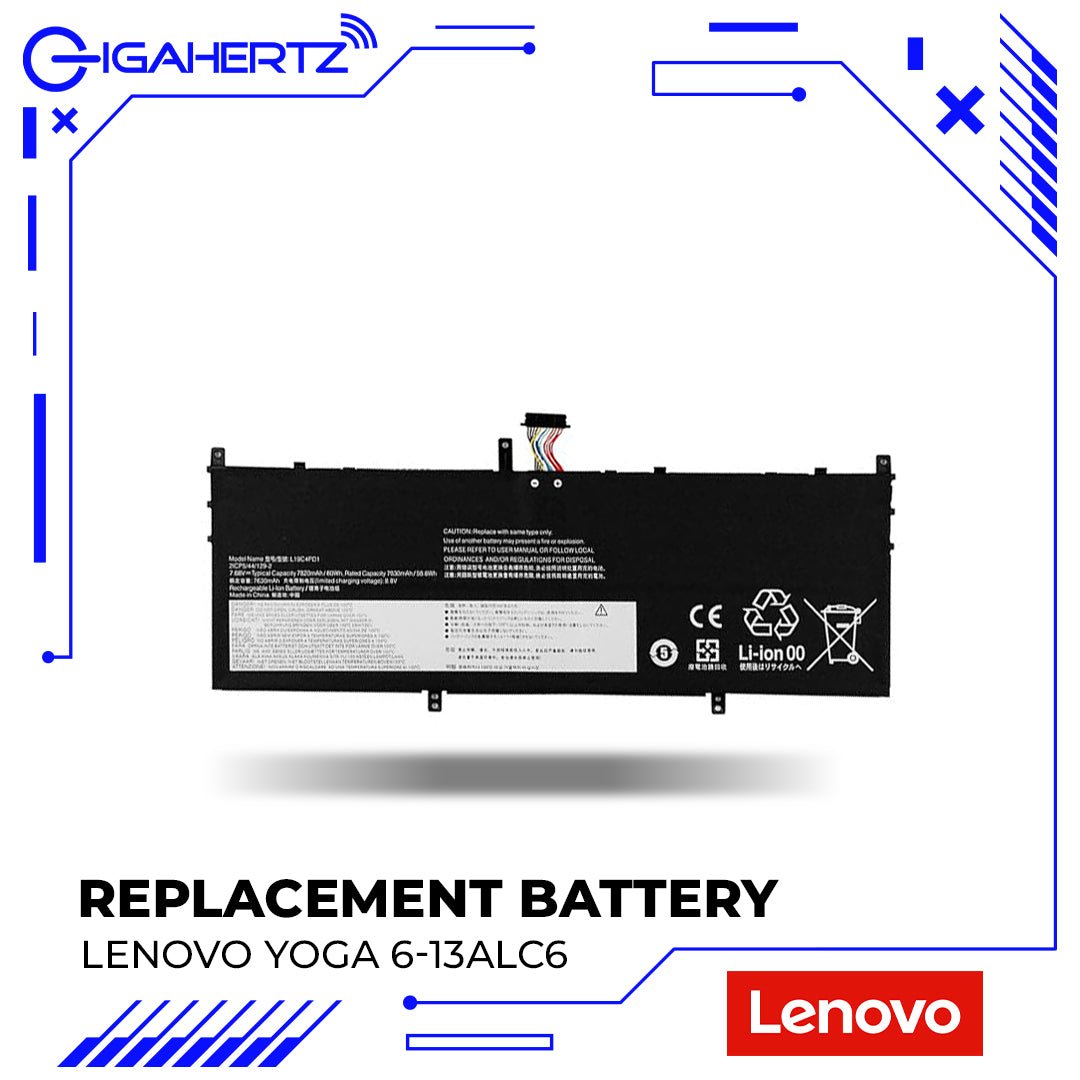 Gruppo LCD Touch Screen Originale 13.3 Pollici Per Lenovo Yoga 6 13ALC6 (82ND005EUK, 82ND005FUK)