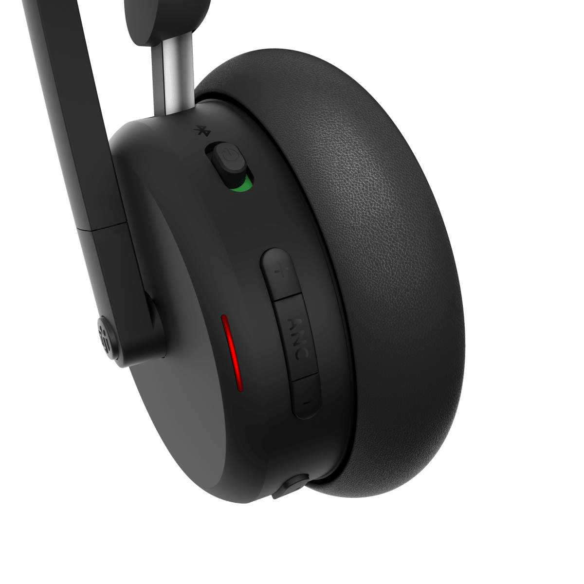 Lenovo Headset 6550 (4XD1S19777) | Dual-Mode Wireless | Bluetooth 5.3 + USB Receiver | ANC | Black | GigaHertz