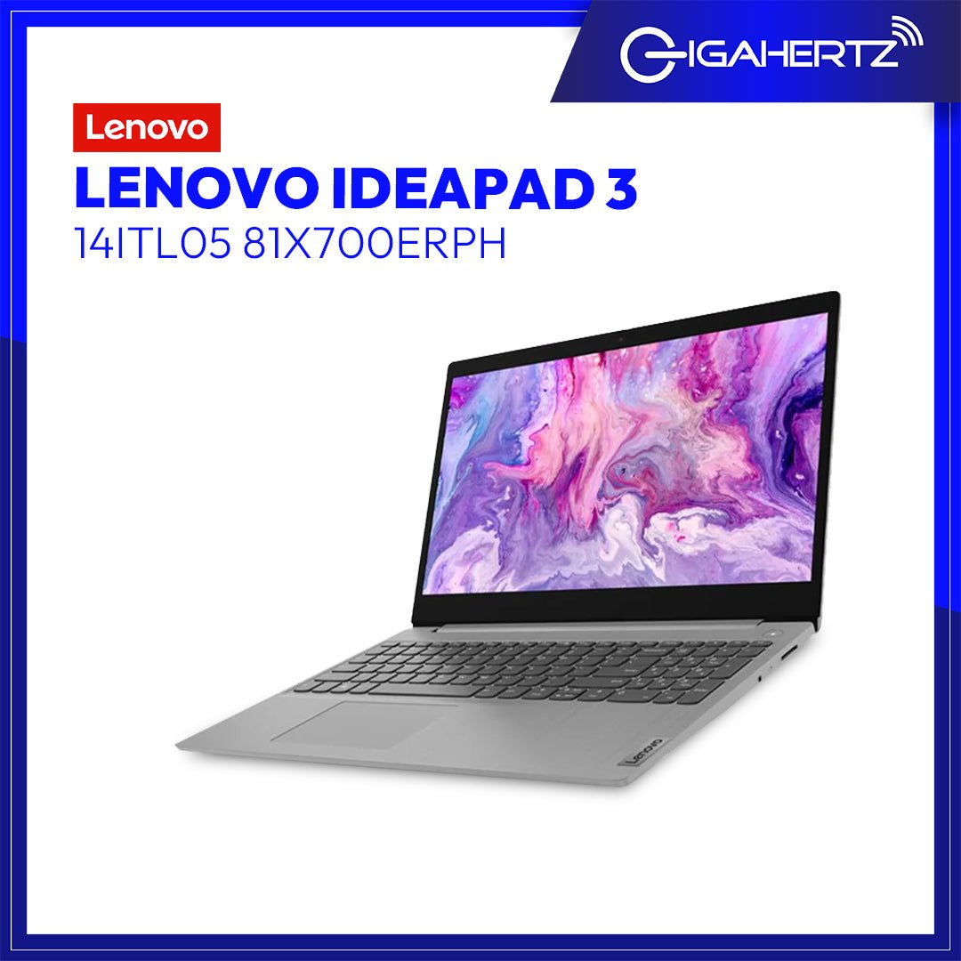 Lenovo IdeaPad 3 14ITL05 81X700ERPH | 14" FHD | i3 - 1115G4 | UHD Graphics | 4GB RAM | 512GB SSD | WIN 11 | Gigahertz