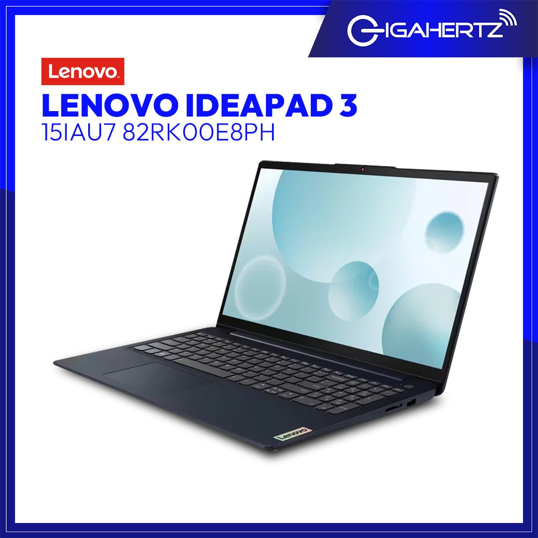 Lenovo IdeaPad 3 15IAU7 82RK00E8PH | 15.6" FHD | i3 - 1215U | Integrated UHD Graphics | 8GB RAM | 512GB SSD | WIN 11 | Gigahertz