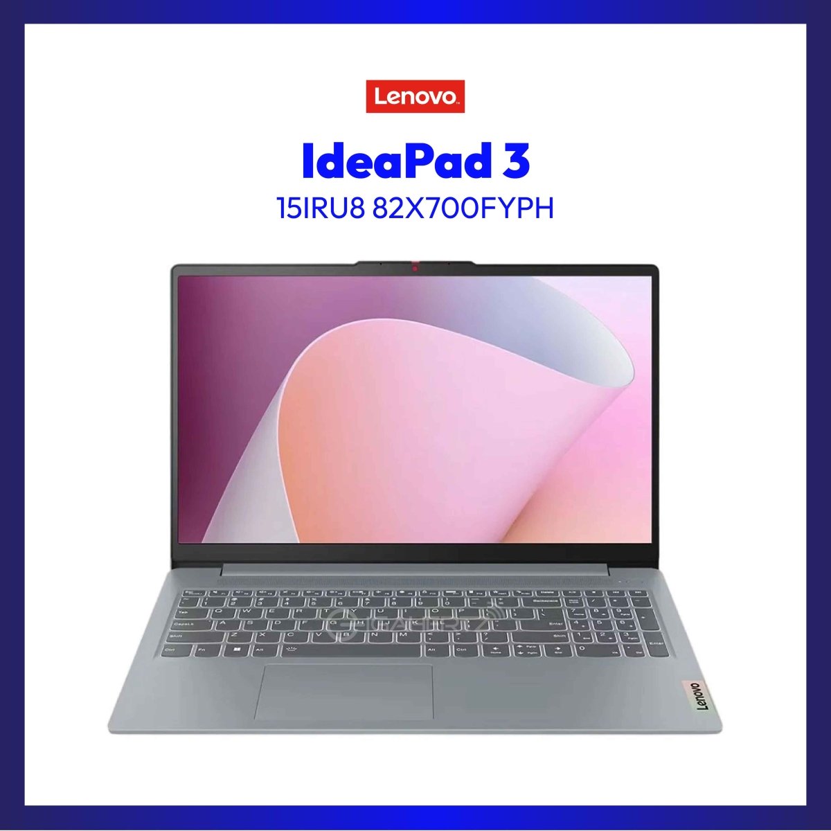 Lenovo IdeaPad 3 15IRU8 82X700FYPH | Intel Core i3-1315U | Intel UHD Graphics | 8GB RAM | 512GB SSD | WIN 11 | GigaHertz