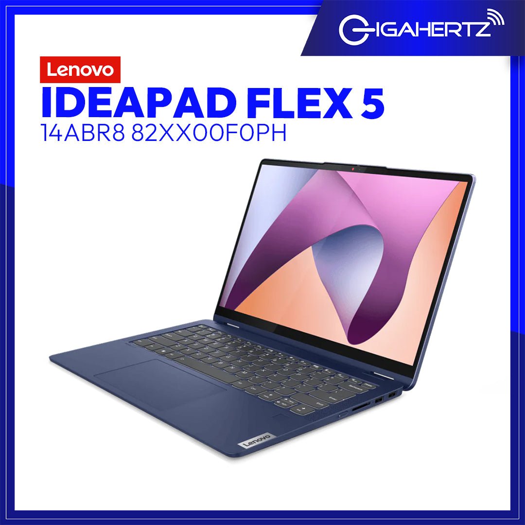 Lenovo IdeaPad Flex 5 14ABR8 82XX00F0PH | 14" WUXGA | Ryzen™ 5 5625U | Radeon™ Graphics | 16 GB RAM | 512 GB SSD | WIN 11 | GigaHertz