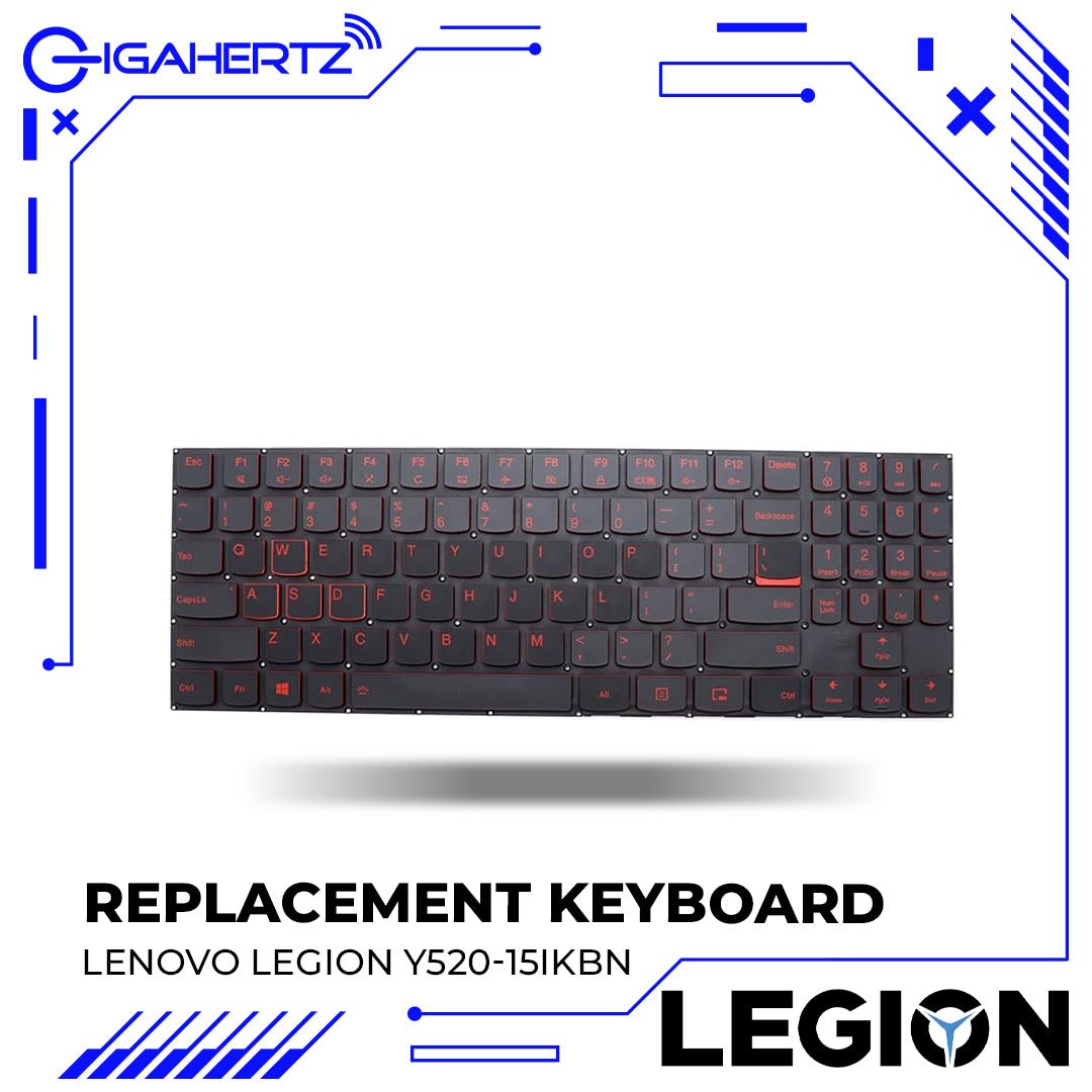 Poggiapolsi Con Tastiera Per Lenovo Legion Y520-15IKBN – Originale Nuovo – Layout Spagnolo Latino