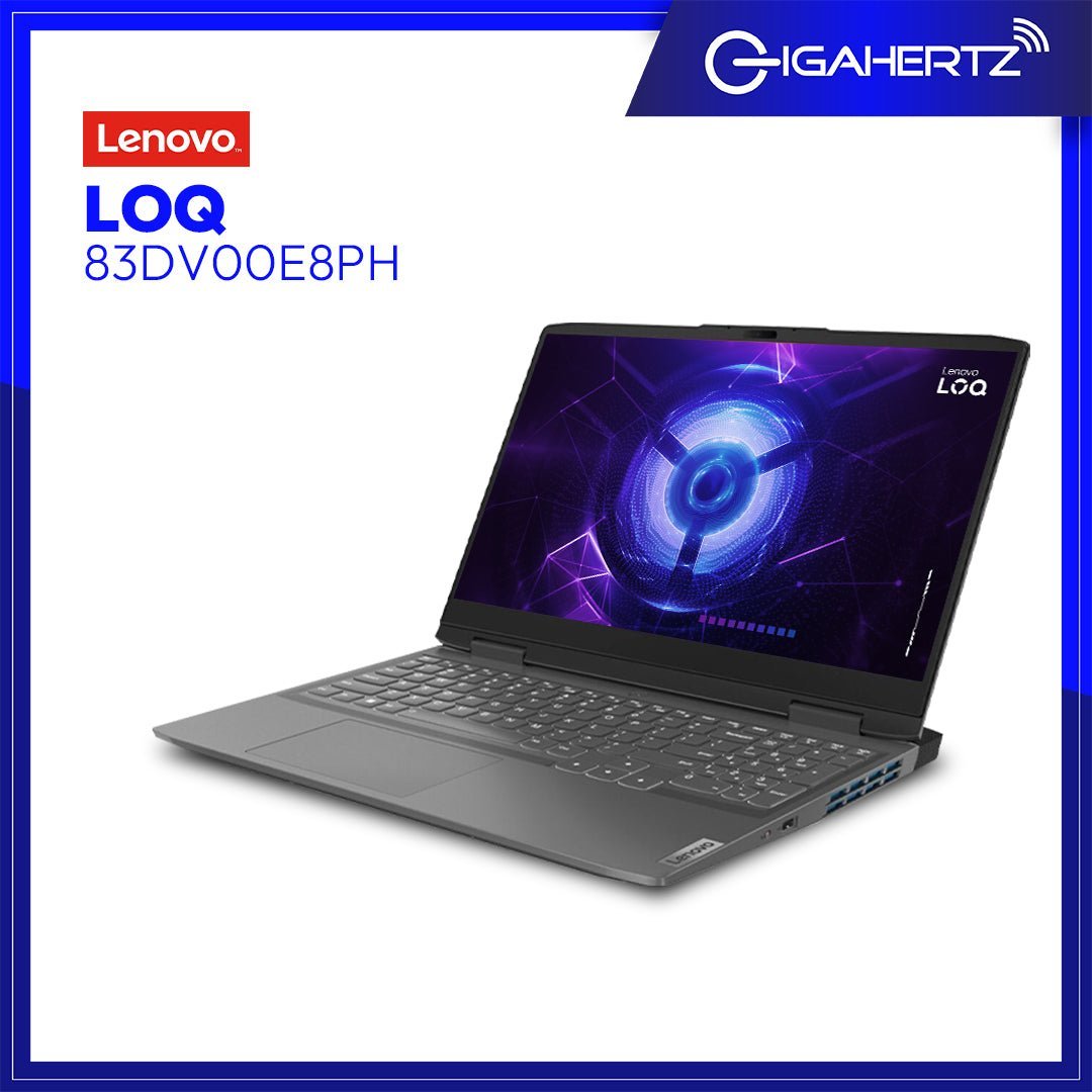 Lenovo LOQ 15IRX9 83DV00E8PH Gaming Laptop | 15.6" FHD | i5 - 13450HX | GeForce RTX 4050 | 8GB RAM | 512GB SSD | WIN 11 | Laptop Tiangge | Gigahertz