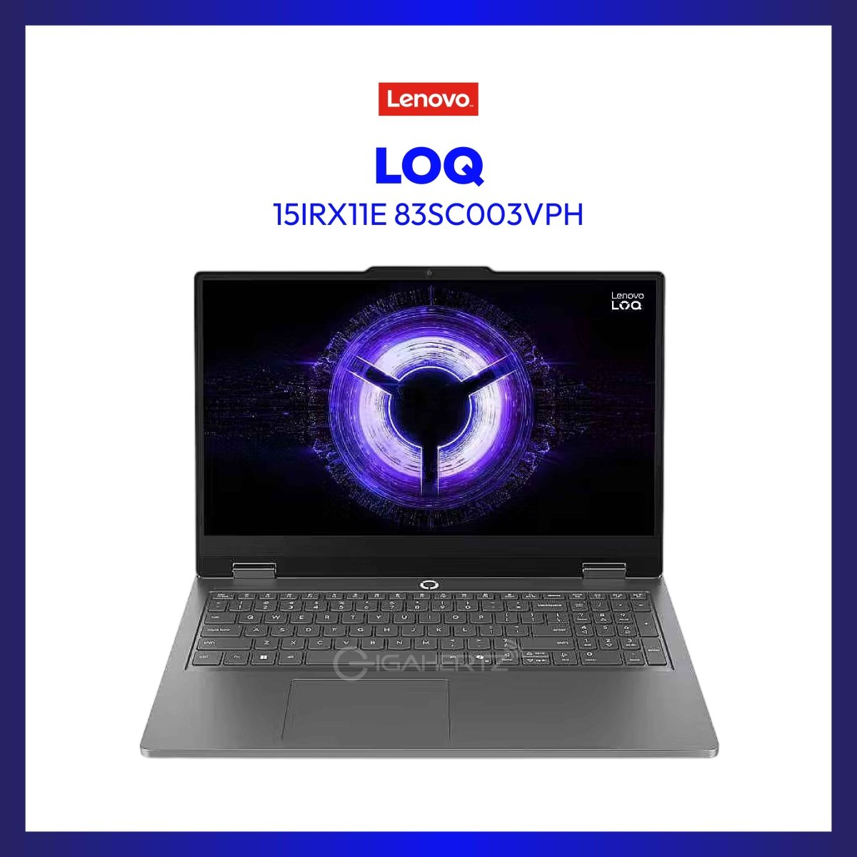 LENOVO LOQ ESSENTIAL 15IRX11 83SC003VPH | Intel Core i5 Laptop | 16GB RAM | 512GB SSD | GeForce RTX 5050 | Windows 11 Home | GigaHertz