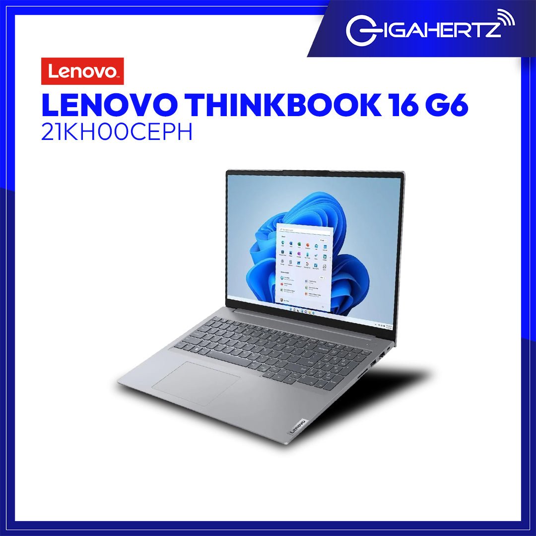 Lenovo ThinkBook 16 G6 21KH00CEPH | 16" WUXGA | i7 - 1355U | Intel UHD Graphics | 16GB RAM | 1TB SSD | WIN 11 PRO | Gigahertz