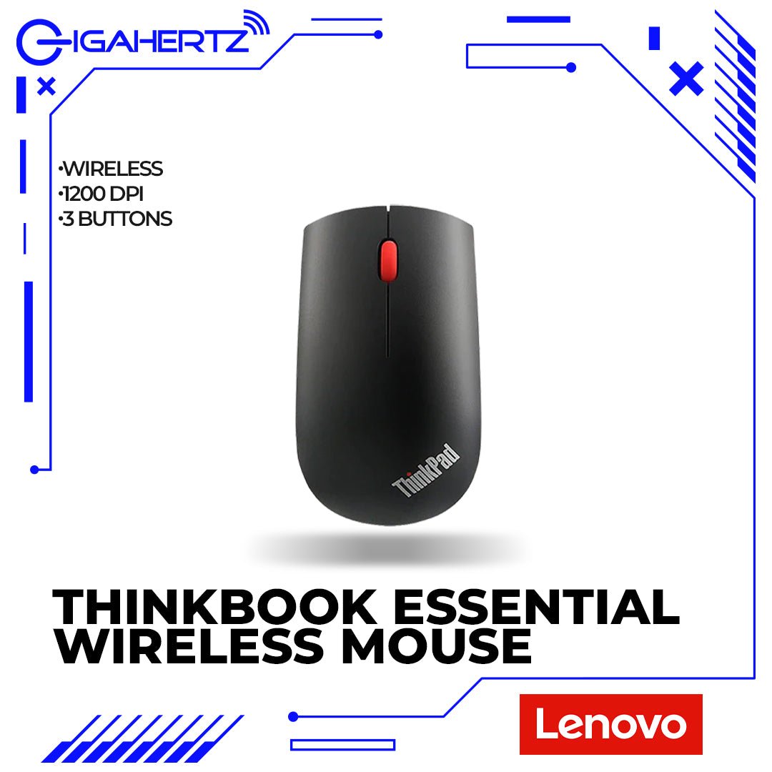 Lenovo ThinkBook Essential Wireless Mouse | Gigahertz