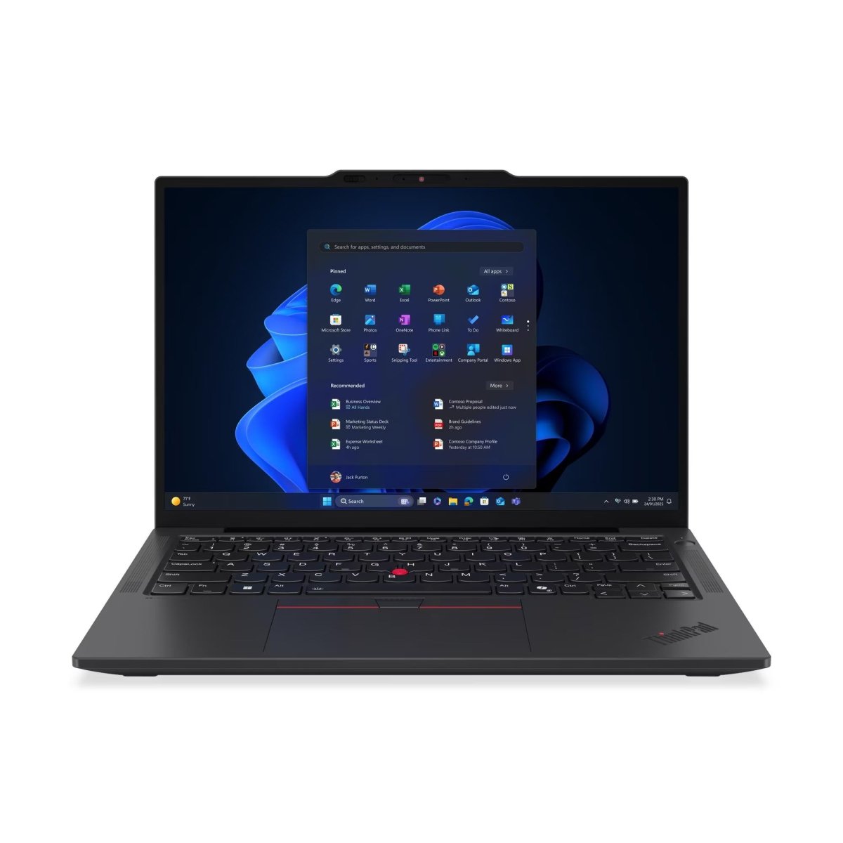 Lenovo ThinkPad X13 Gen 6 | 13.3" WUXGA (1920x1200) IPS | Intel Core Ultra7 265U | 16GB RAM | 512GB SSD | Intel Graphics | GigaHertz