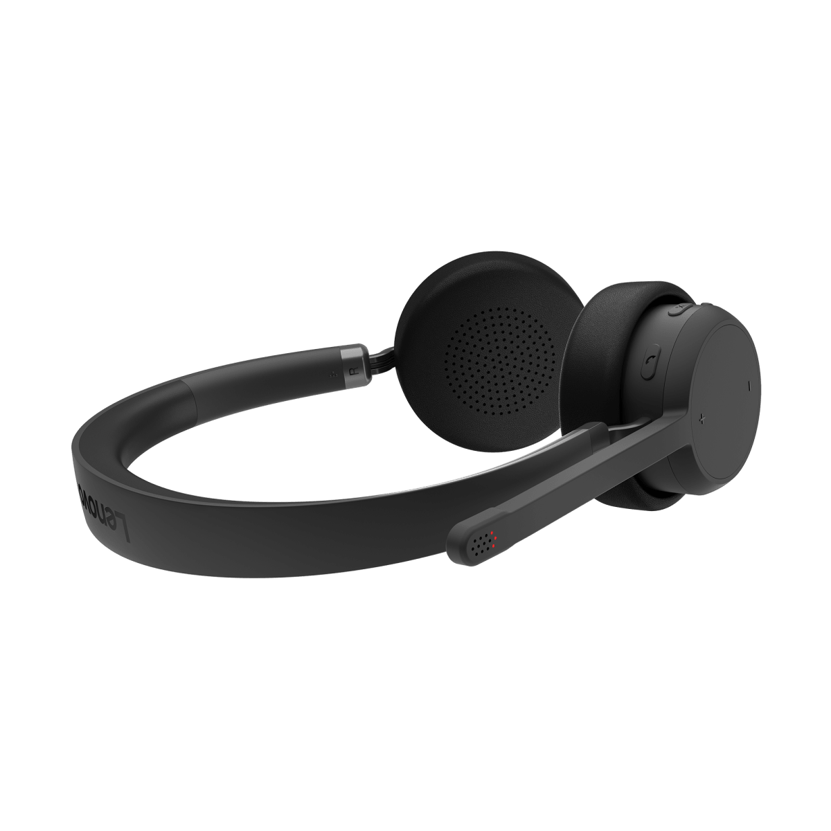 Lenovo Wireless Stereo Headset (4XD1Q30302) | Bluetooth 5.3 + USB Receiver | Stereo Audio | Black | GigaHertz