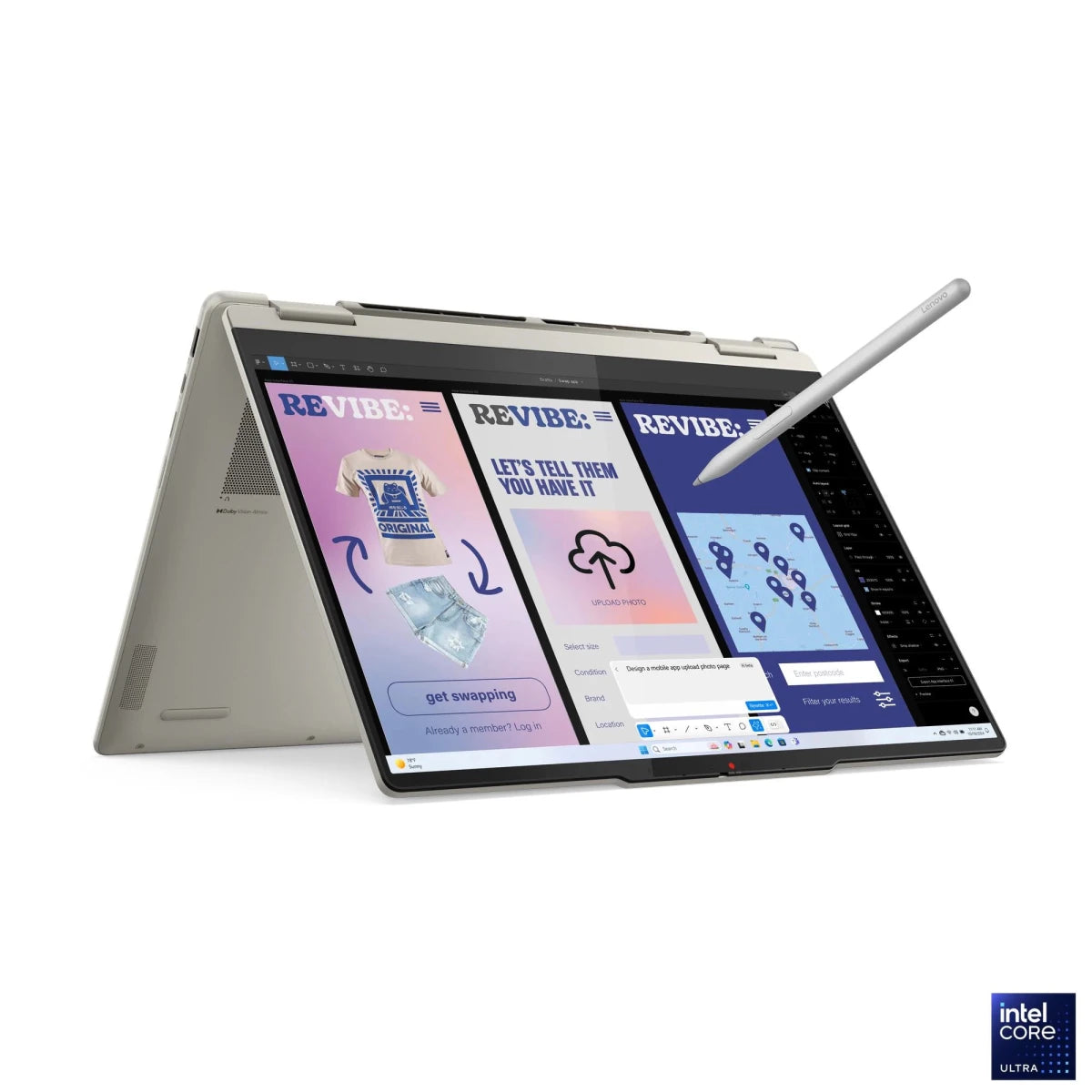 Lenovo Yoga 7 2-in-1 14ILL10 83JQ00AHPH | 14" OLED | Intel Core Ultra 7 258V | Integrated Intel Arc Graphics 140V | 32GB RAM | 1TB SSD | WIN 11 | GigaHertz