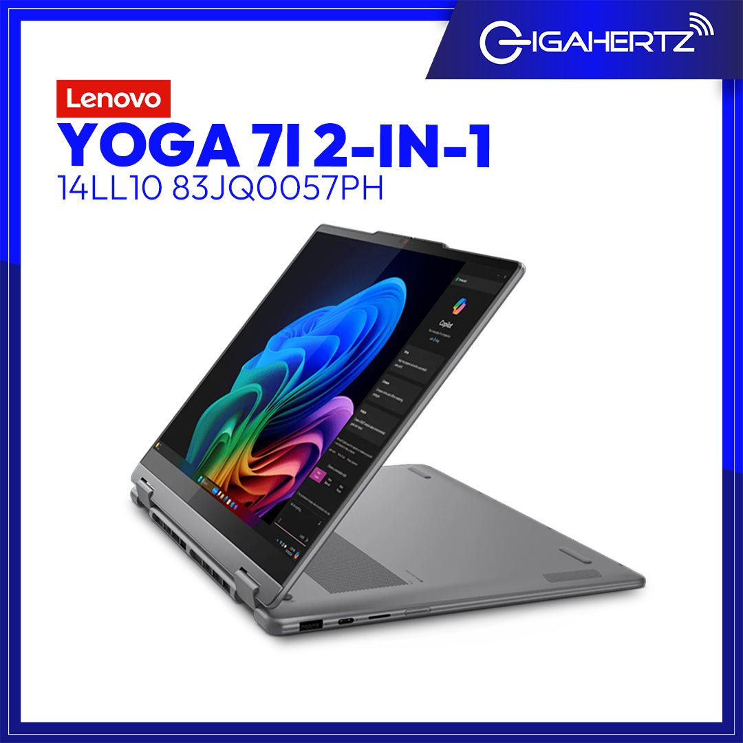 Lenovo Yoga 7i 2 - in - 1 14ll10 83JQ0057PH | 14" OLED | Intel® Core™ Ultra 5 226V | Intel® Arc™ Graphics 130V | 16 GB RAM | 1 TB SSD | WIN 11 | GigaHertz