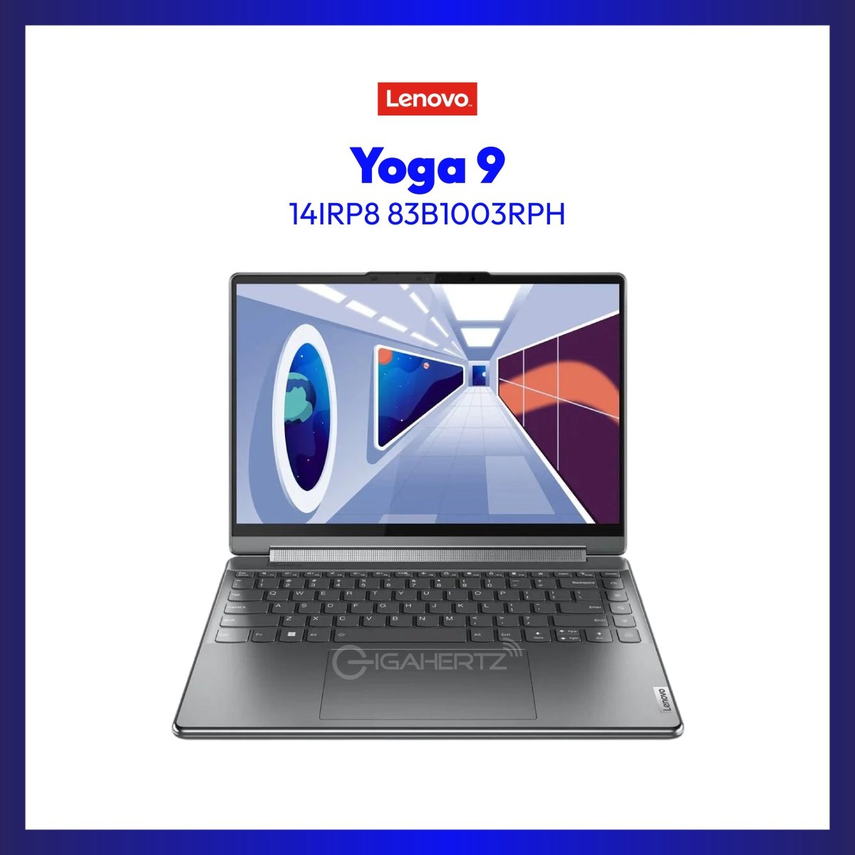 Lenovo Yoga 9 14IRP8 83B1003RPH | 14" OLED | i7-1360P | Iris® Xe Graphics | 16 GB RAM | 1 TB SSD | WIN 11 | GigaHertz