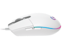 Logitech G102 LightSync | 8,000 DPI Sensor | LIGHTSYNC RGB | 6 Programmable Buttons | White