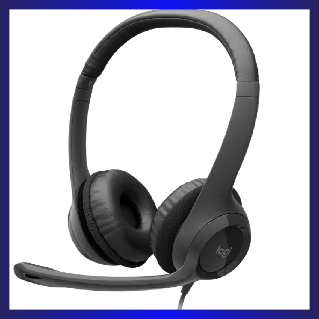 Logitech H390 USB Computer Headset (Black) | GigaHertz