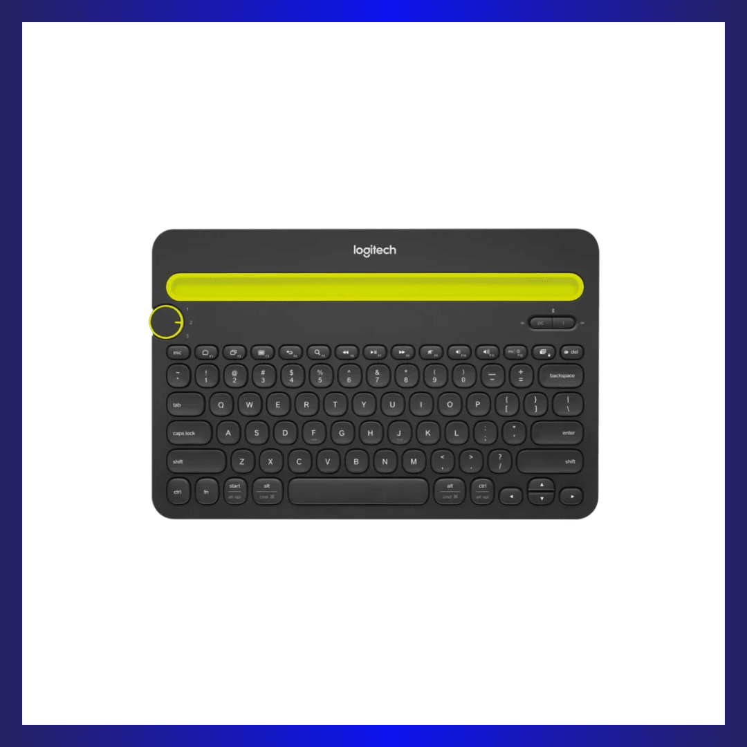 Logitech K480 Bluetooth Multi-Device Keyboard (Black) | GigaHertz