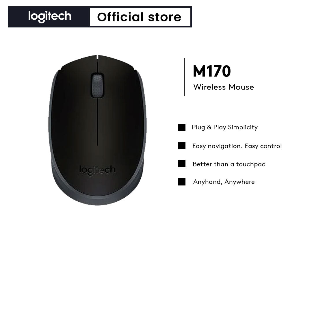 Logitech M170 Wireless Compact Mouse | Gigahertz