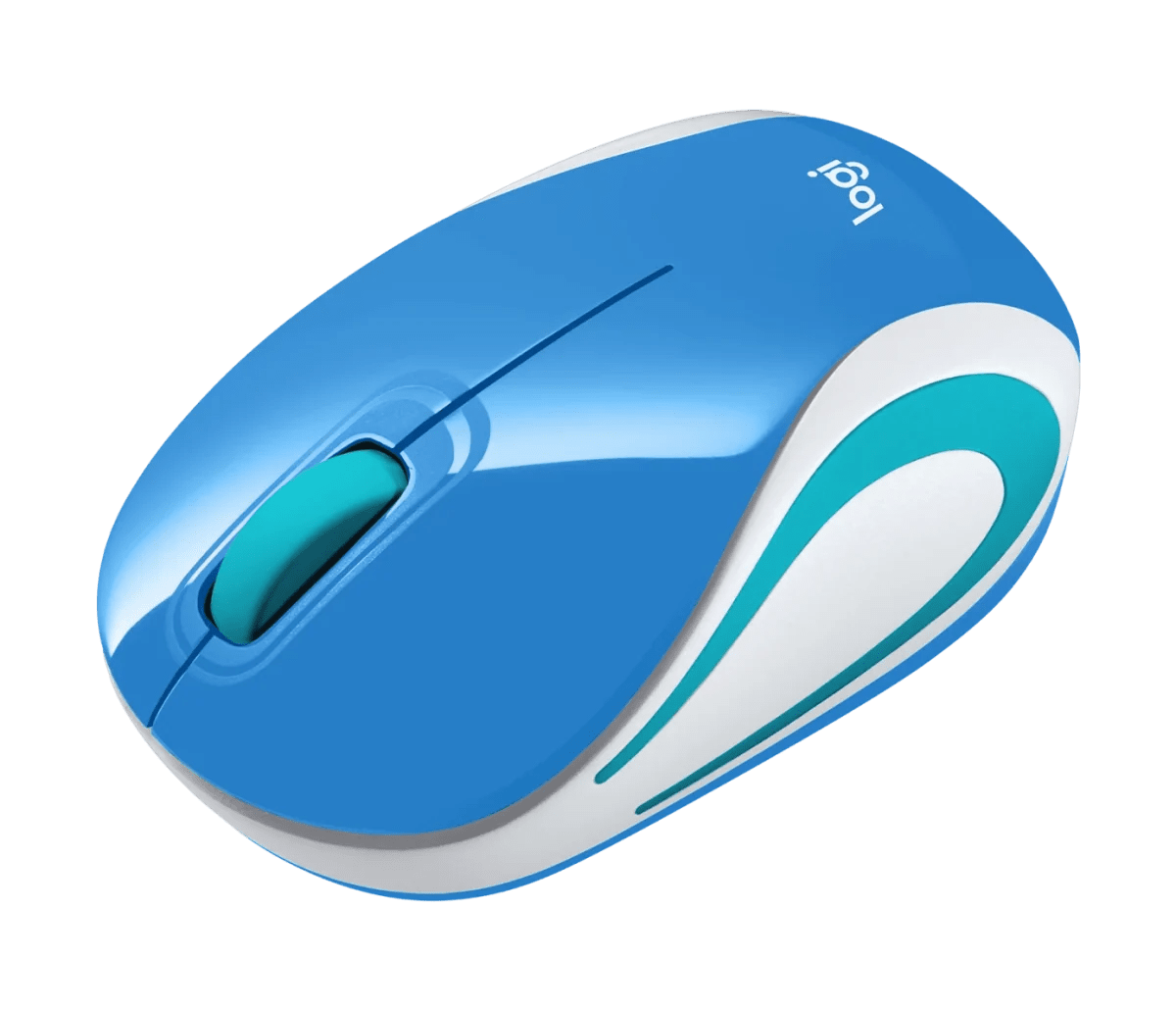 Logitech M187 Mini Wireless Mouse (Palace Blue) | GigaHertz